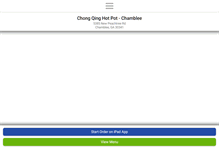 Tablet Screenshot of chongqinghotpotchamblee.com
